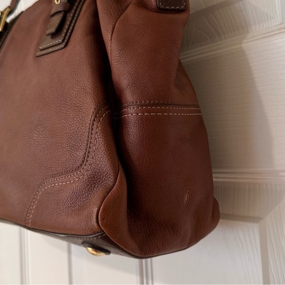 Coach Hamilton Satchel in Brown Leather - Picture 4 of 8